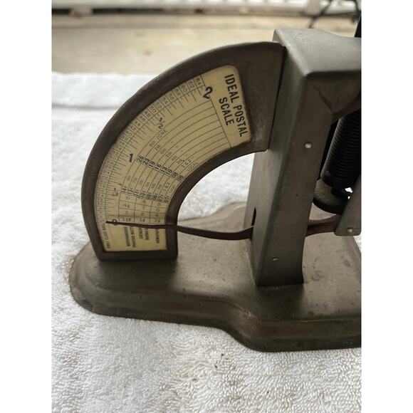 Vintage Ideal Postal Scale 2 LBS Made In USA - Picture 3 of 4